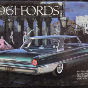 Salgsbrochure Ford 1961