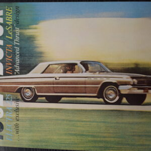 Salgsbrochure Buick 1962