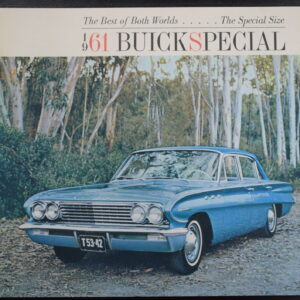 Salgsbrochure Buick 1961