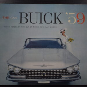 Salgsbrochure Buick 1959